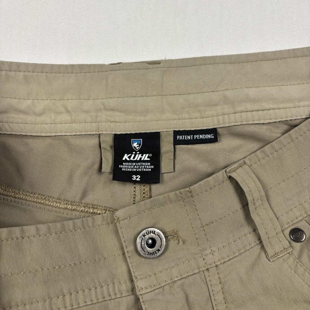 Kuhl Shorts Mens 32 Radikl Dark Khaki Hiking Outdoor Cargo 8" Inseam 5068S - Picture 3 of 12
